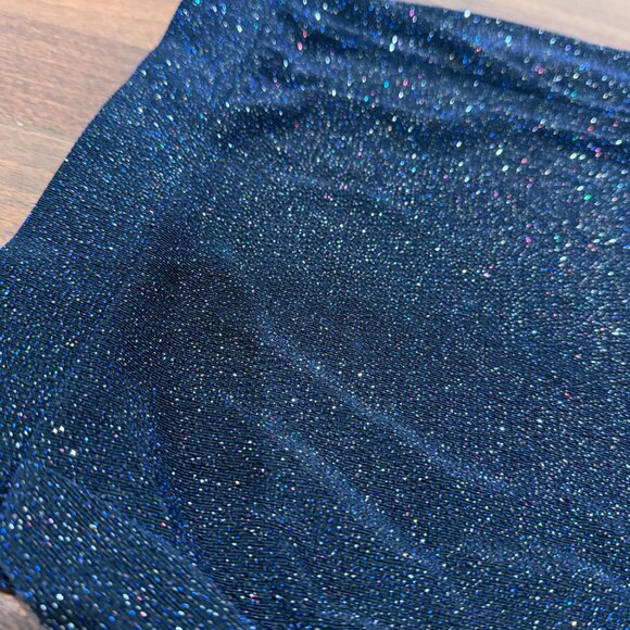 House of Harlow 1960 black metallic midi pencil skirt - Picture 2 of 3